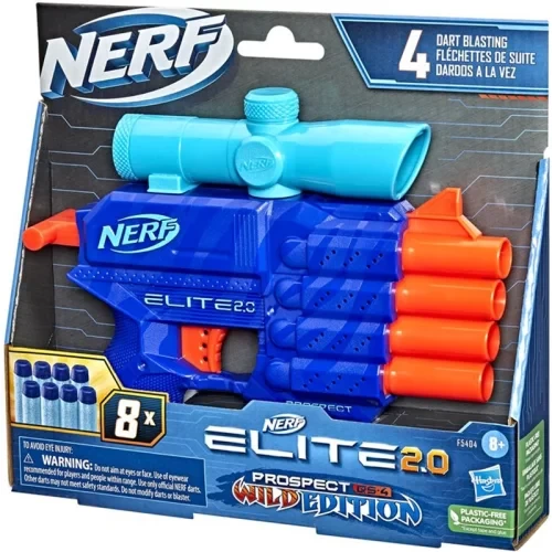 تفنگ اسباب بازی کودک مدل نرف آبی پررنگ NERF ELITE کد F5404