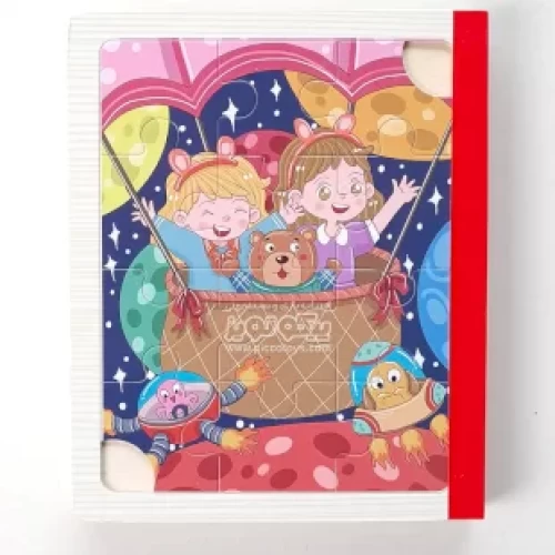 خرید پازل کتابی چوبی