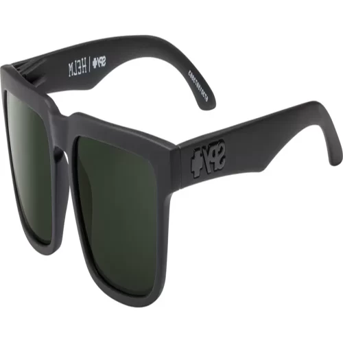 عینک آفتابی اسپای Spy Helm Soft Matte Black - HD Plus Gray Green Polar - Image 2