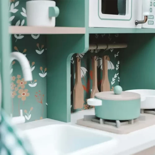 آشپزخانه چوبی کودک کلاسیک ورلد وینتیج Vintage KITCHEN classic world کد 50562