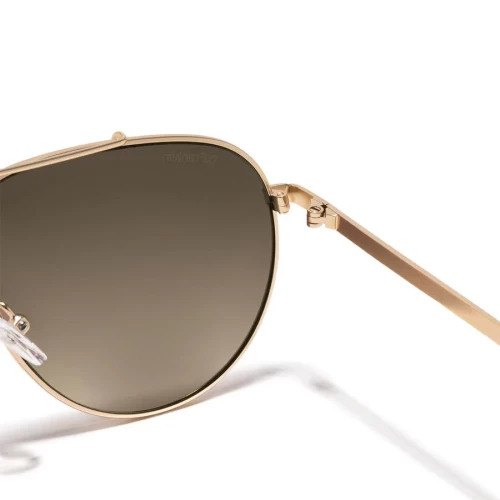 عینک آفتابی دی فرانکلین مدل D.franklin AVIATOR LEGACY / GOLD - BROWN - Image 6