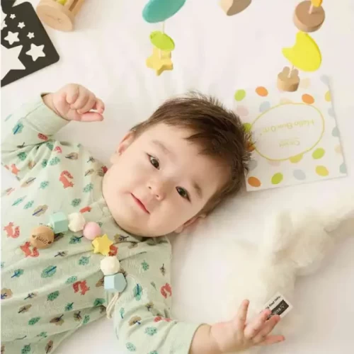 باکس نوزادی چوبی کلاسیک ورلد classic world HELLO BOX کد 10027