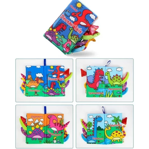 کتاب پارچه ای آموزش دم دایناسور کد 6142141