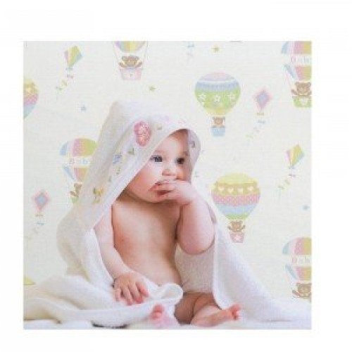 کاغذ دیواری انگلیسی اتاق کودک - تاینی تاتز G45135 tiny tots