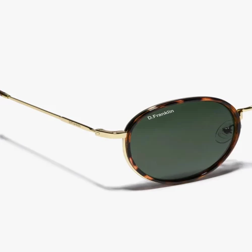 عینک آفتابی دی فرانکلین مدل D.franklin WALKER ROUND / GOLD - G15 - Image 4