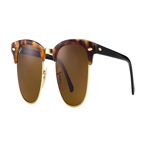 عینک آفتابی RayBan 3016 51 Clubmaster Fleck Brown Classic B 15 - Image 2