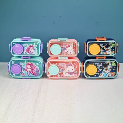 لانچ باکس دو طبقه 500 میل کودک کد 926486