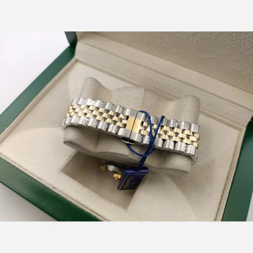 ساعت رومانسون دو رنگ طلایی صفحه مشکی تک مردانه - Image 3