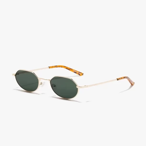 عینک آفتابی دی فرانکلین مدل D.franklin Classic Semi Round / Gold - G15 - Image 7