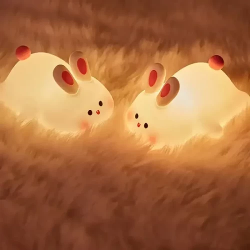 چراغ خواب سیلیکونی طرح خرگوش کد 121269