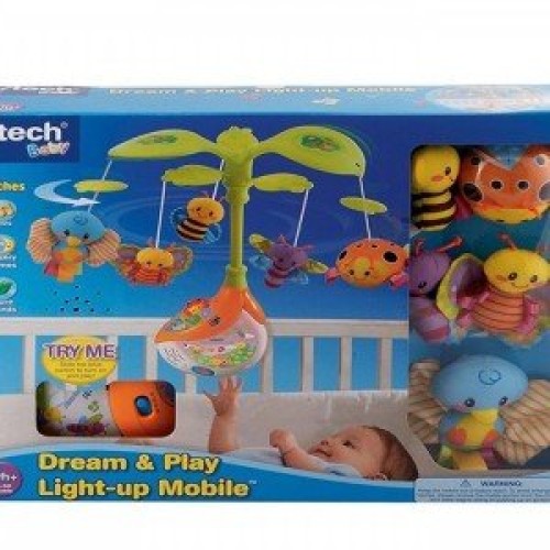 آویز تخت کودک coala baby طرح حیوانات کرم