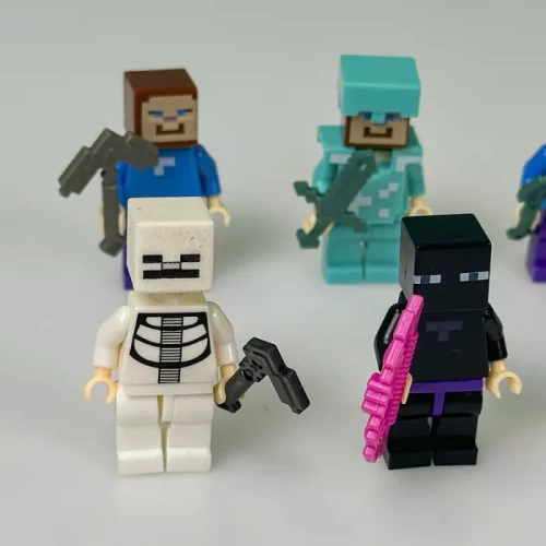 مینی فیگور 6 عددی ماینکرفت MINECRAFT کد 22617