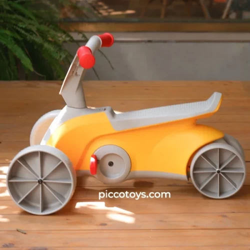 سه چرخه کودک رنگ زرد طوسی کمرنگ کد P/7276/E