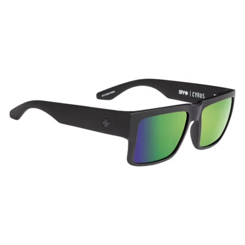عینک آفتابی اسپای SPY Cyrus Matte Black - HD Plus Bronze Polar with Green Spectra - Image 3