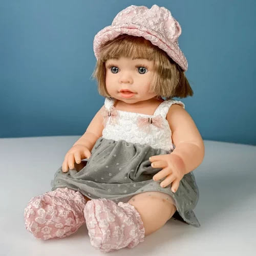 عروسک دخترانه 40 سانتیمتری FASHION CLOTH TOYS کد 899T1