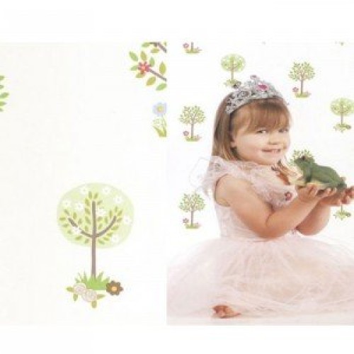 کاغذ دیواری انگلیسی اتاق کودک - تاینی تاتز G45164 tiny tots