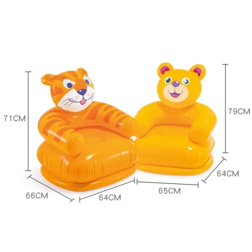 مبل بادی کودک اینتکس intex طرح خرس کد P/68556/B