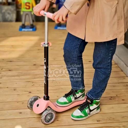 اسکوتر کودک چراغدار GLOBBER مدل GO-UP