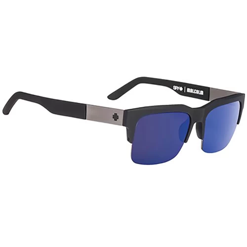 عینک آفتابی اسپای مدل SPY MALCOLM SOFT MATTE BLACK - HAPPY BRONZE W/DARK BLUE SPECTRA - Image 3