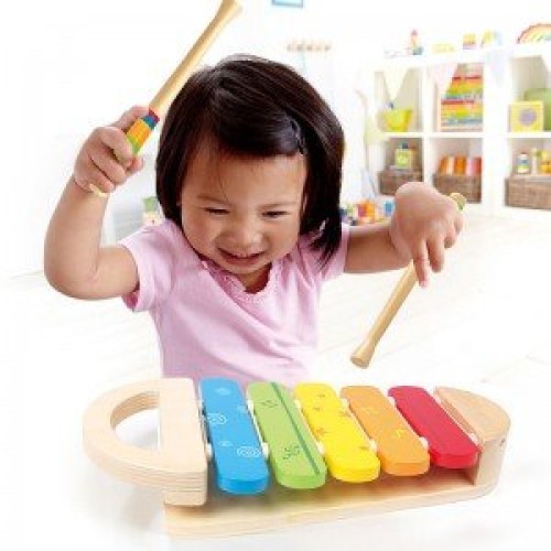 صفحه بلز کودک rainbow xylophone hape مدل 0302