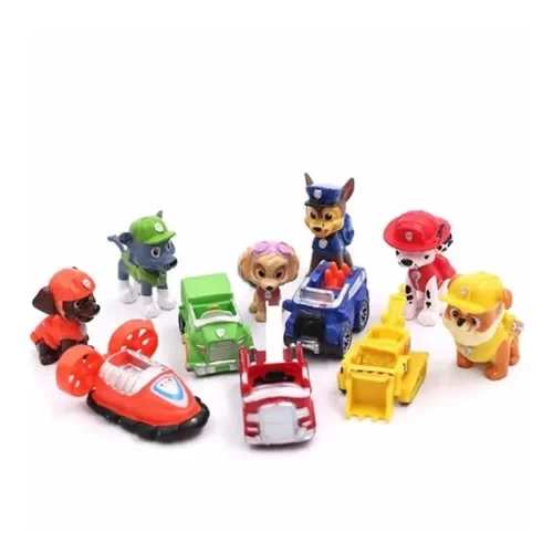 فیگور سگ های نگهبان با ماشین پاوپاترول Paw Patrol