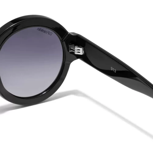 عینک آفتابی دی فرانکلین مدل D.franklin 913 Shiny Black / Gradient Smoke - Image 3