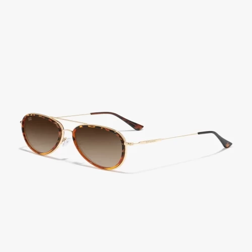 عینک آفتابی دی فرانکلین مدل D.franklin Walker Av/ Semi Tort - Grad Brown - Image 3