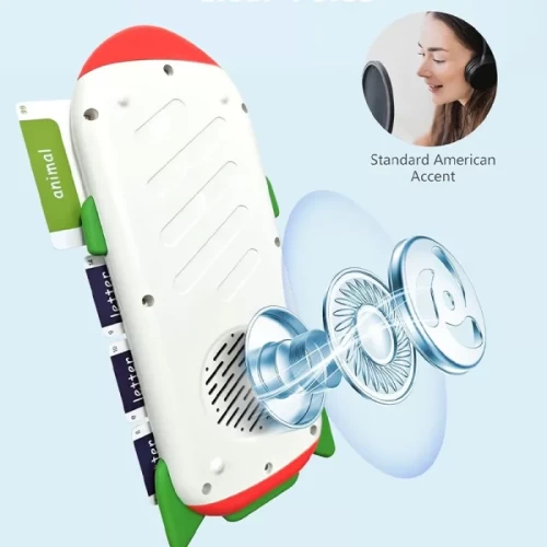 فلش کارت آموزش انگلیسی طرح موشک کد P/P6A/A
