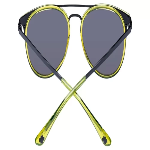 عینک آفتابی اسپای SPY Toddy Green Apple Black-Gray with Light Blue Flash Mirror - Image 5