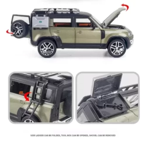ماکت ماشین عقب کش مدل لندرور Defender