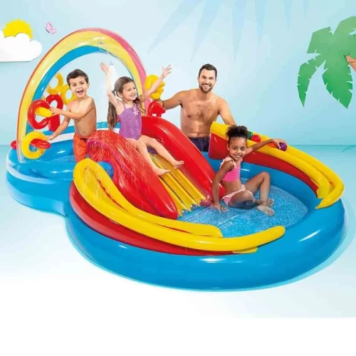 پارک آبی بادی سرسره دار اینتکسIntex کد 57453