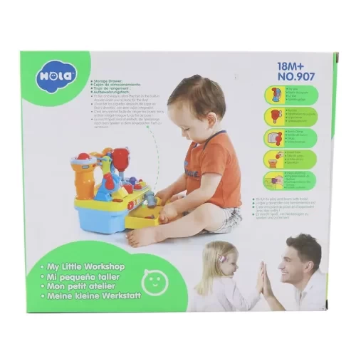 قیمت و خرید اسباب بازی میز ابزار موزیکال هولی تویز Huile Toys