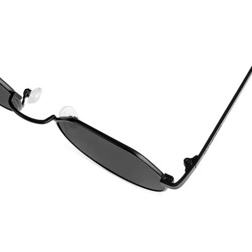 عینک آفتابی دی فرانکلین مدل D.franklin Classic Semi Round Black - Image 4