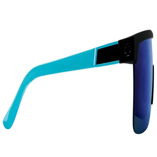 عینک آفتابی اسپای SPY Flynn 5050 Soft Matte Black Translucent Blue - Image 4