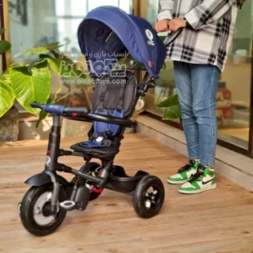 سه چرخه کودک تاشو مدل Rito air رنگ آبی
