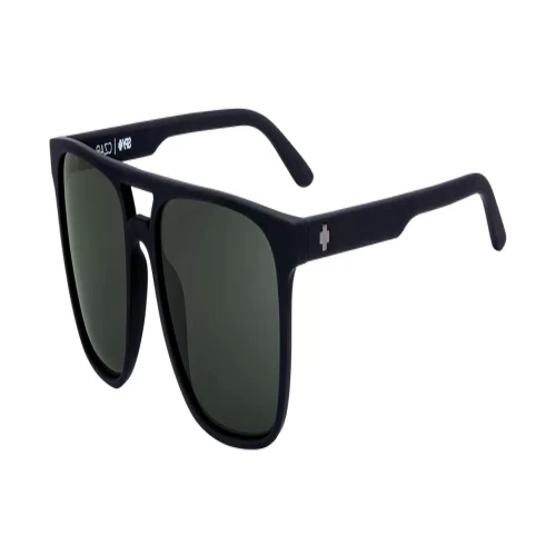 عینک آفتابی اسپای SPY Czar Soft Matte Black Happy Gray Green - Image 2