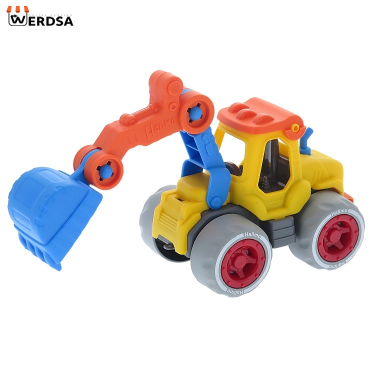 ست راه سازی هالیمو (لودر - پیکور - بیل -غلطک) 30 عدد جعبه