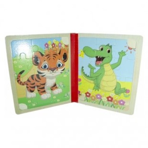 خرید پازل کتابی چوبی