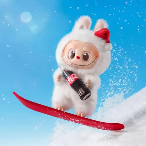 عروسک شانسی لبوبو کوکاکولا مدل LABUBU THE MONSTERS COCA-COLA کد 6786326
