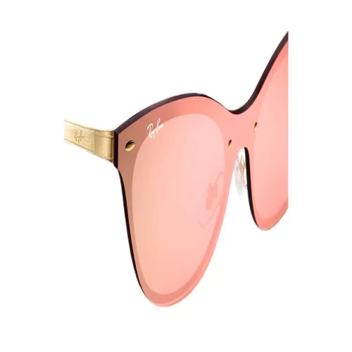 عینک آفتابی ریبن RayBan 3580N Blaze Cat Eye Flat Lens Pink Mirror - Image 3