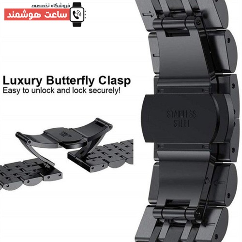 بند رولکس 7 مهره ساعت سامسونگ - Samsung Watch 7 Bead Rolex Strap - Image 9