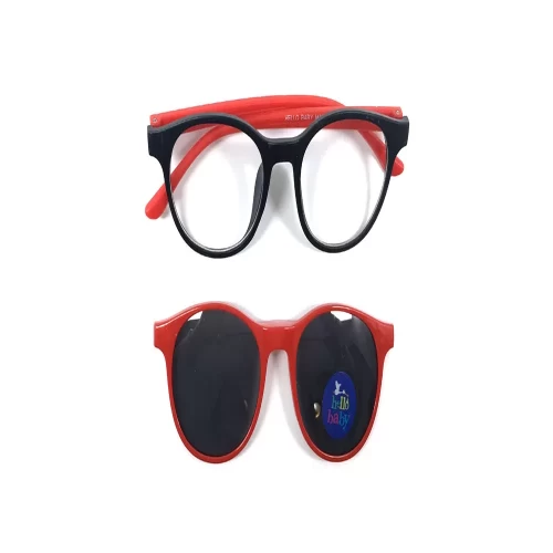 عینک طبی آفتابی بچگانه Red1 - Image 4