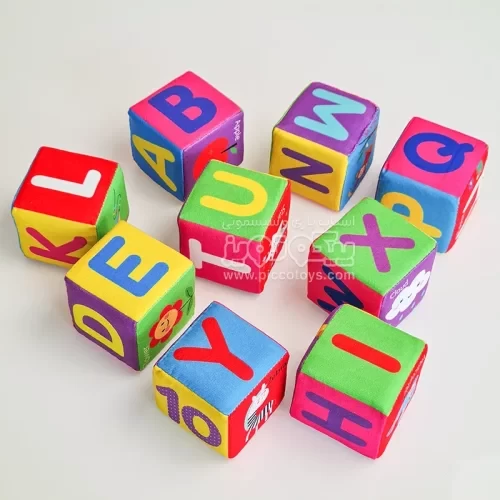 مکعب پارچه ای آموزشی 9 عددی