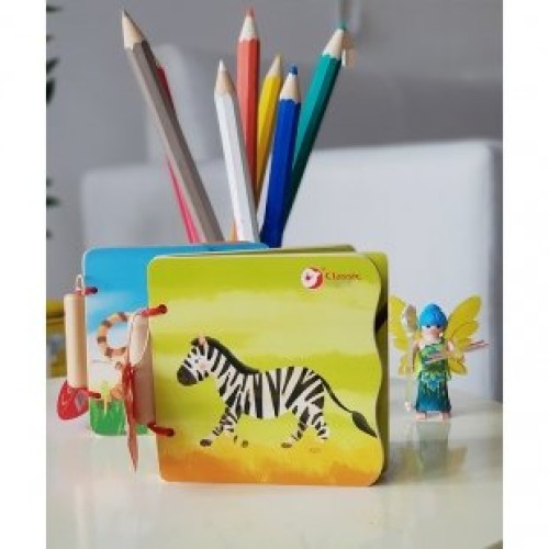 کتاب چوبی کودک حیوانات جنگل classic World مدل 3573