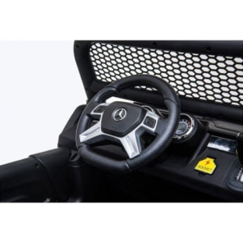 ماشین شارژی مرسدس بنز یونی موگ unimog مشکی کد 4063651