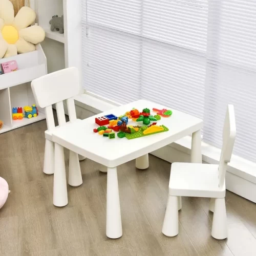 میز کودک طرح ایکیا مدل ماموت MAMMUT رنگ سفید کد 6173403