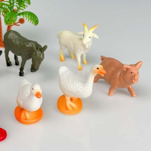 فیگور حیوانات مزرعه طرح استوانه ای کد NC3315