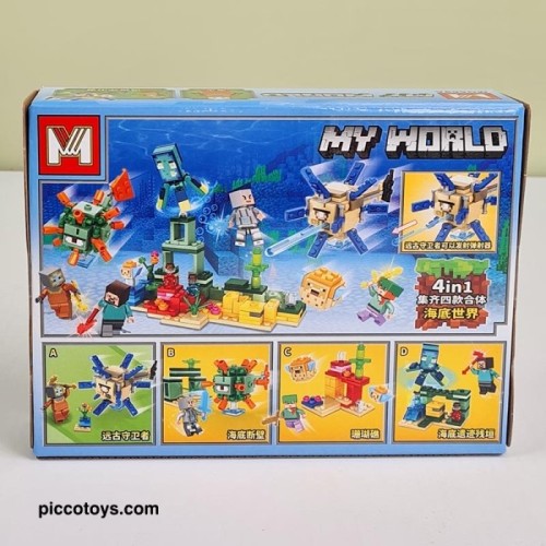 لگو ماینکرافت 80 تکه کد MG569B
