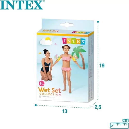 بازو بند بادی کودک اینتکس Intex مدل حیوانات دریا کد 58652