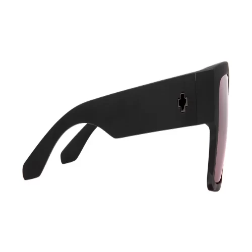 عینک آفتابی اسپای Spy Cyrus Matte Black Smoke Tort Fade Happy Rose W Silver Mirror - Image 3